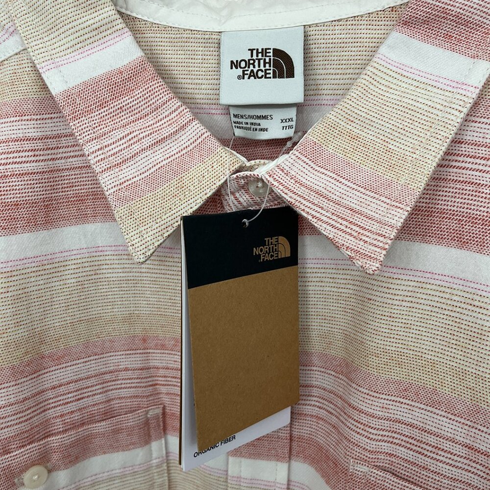 The North Face Arroyo Lightweight Flannel Shirt Men’s 3XL Shadow Stripe - Picture 5 of 12